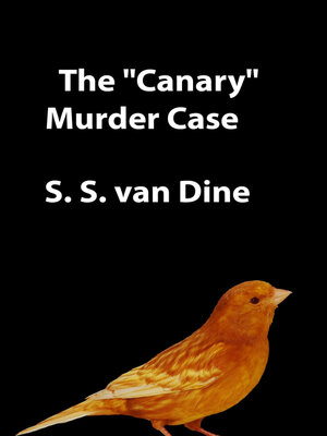 cover image of The "Canary" Murder Case